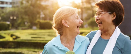 courthouse with American flag in the distance